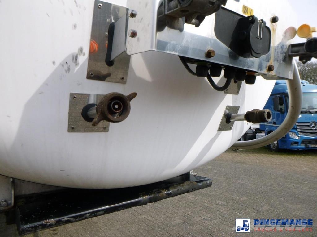 Burg Chemical tank inox L4BH 32.5 m3 / 3 comp Semirremolques cisterna