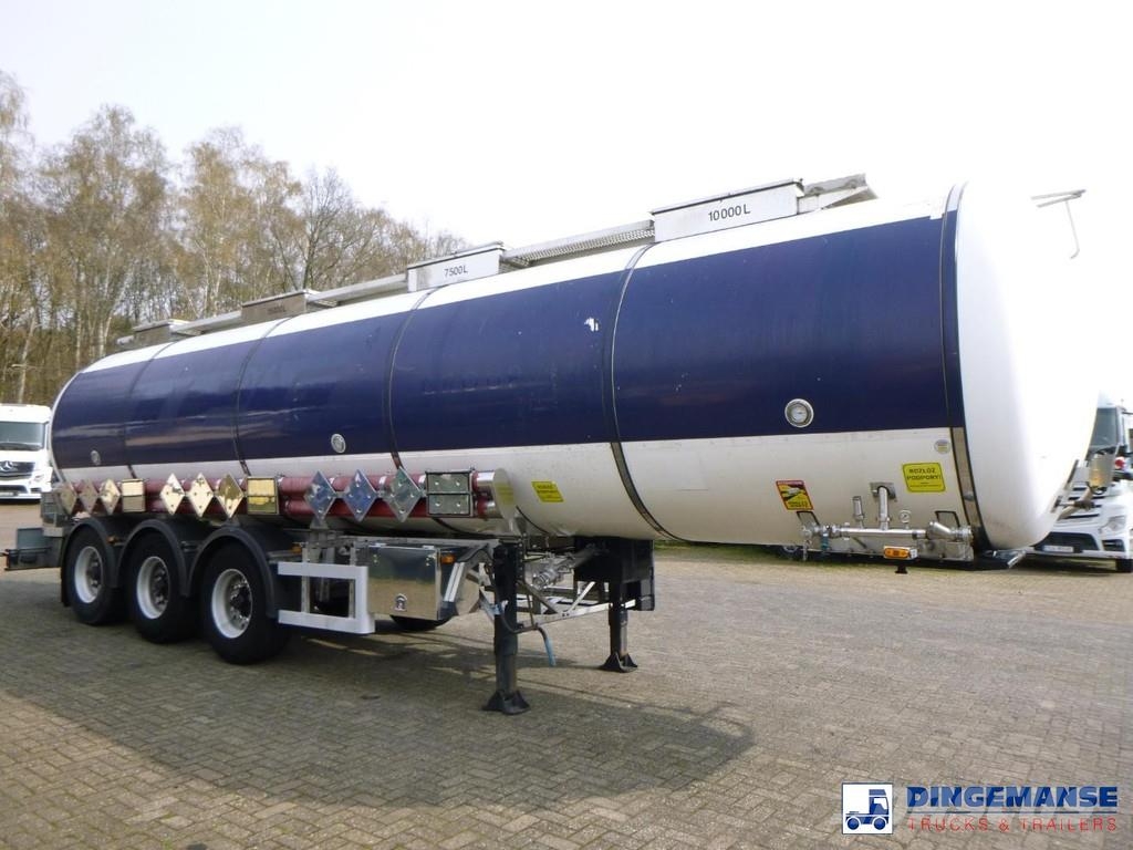Burg Chemical tank inox L4BH 32.5 m3 / 3 comp Semirremolques cisterna