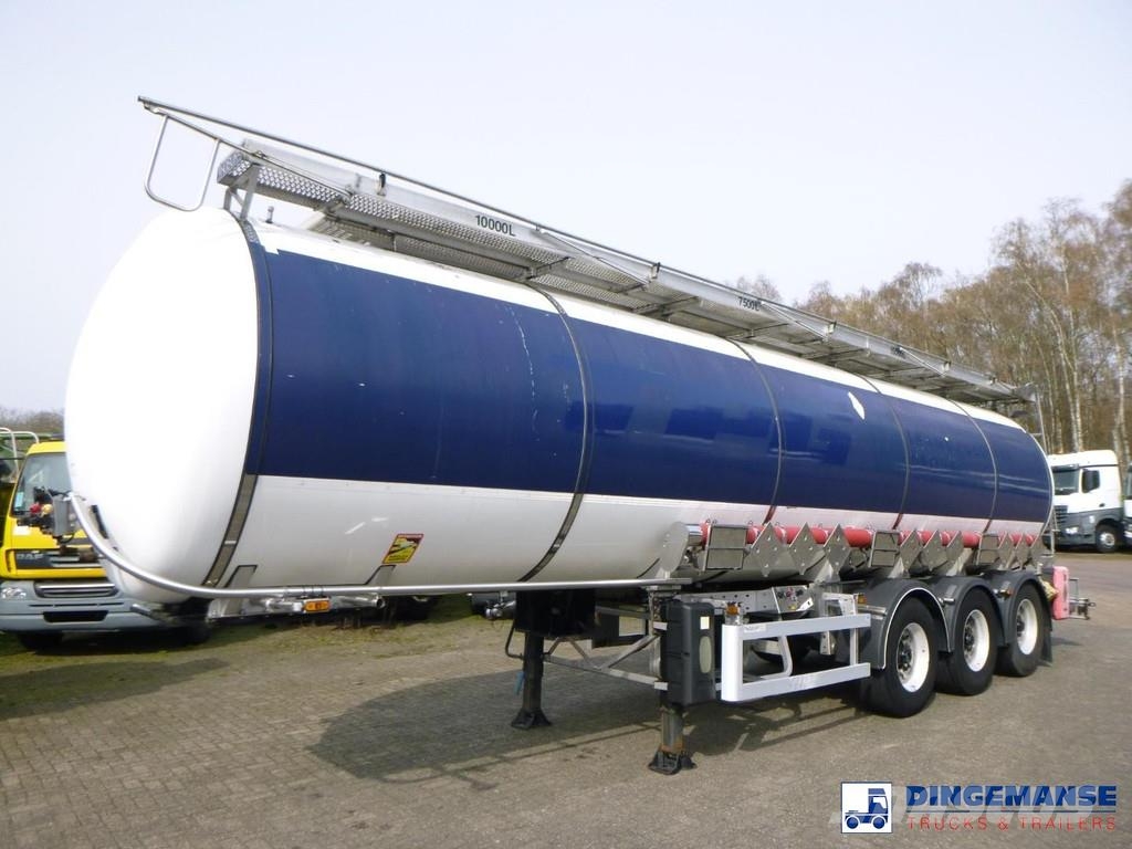 Burg Chemical tank inox L4BH 32.5 m3 / 3 comp Semirremolques cisterna