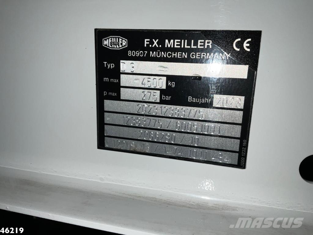 Iveco Eurocargo ML80E21K Meiller 4m³ kipper Just 15.114 Kipper