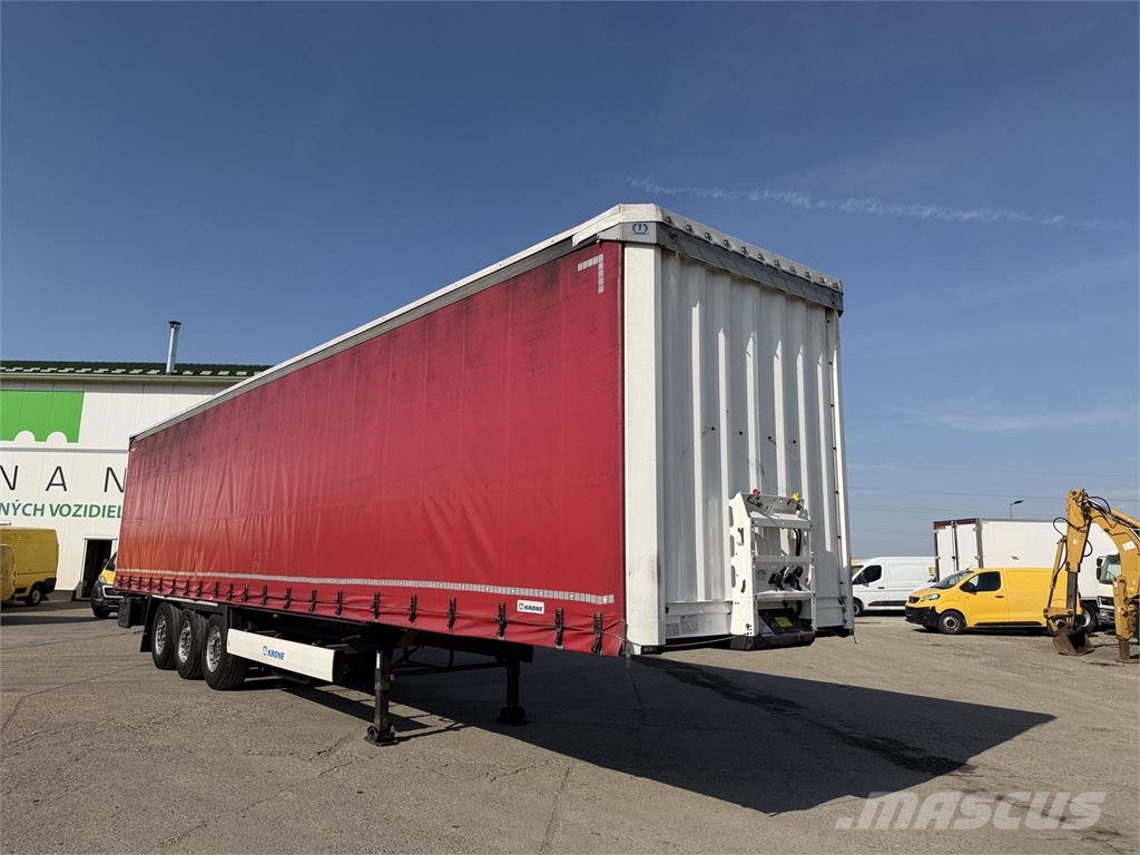 Krone SD STANDARD trojstranka VIN 722 Semirremolques de caja de lona