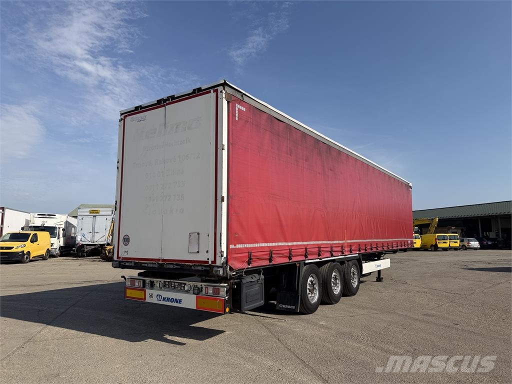Krone SD STANDARD trojstranka VIN 722 Semirremolques de caja de lona
