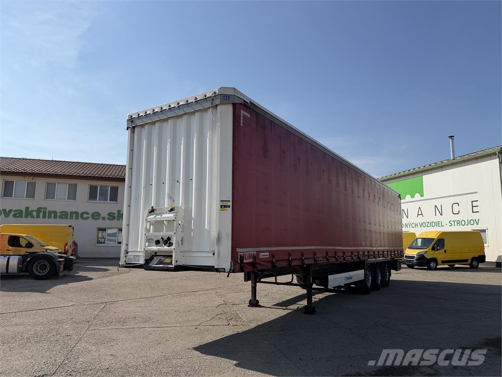 Krone SD STANDARD trojstranka VIN 722 Semirremolques de caja de lona