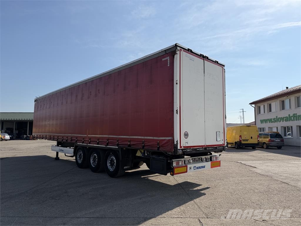 Krone SD STANDARD trojstranka VIN 722 Semirremolques de caja de lona