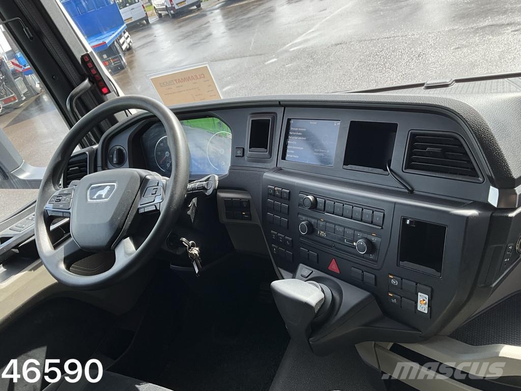 MAN TGS 35.430 8x4 HMF 19 Tonmeter Z-kraan Just 122.81 Konksliftveokid