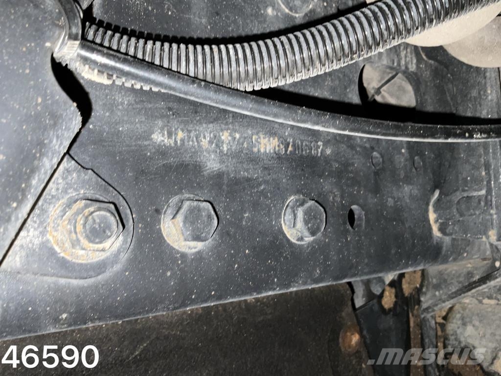 MAN TGS 35.430 8x4 HMF 19 Tonmeter Z-kraan Just 122.81 Konksliftveokid