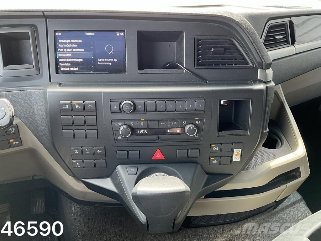 MAN TGS 35.430 8x4 HMF 19 Tonmeter Z-kraan Just 122.81 Konksliftveokid