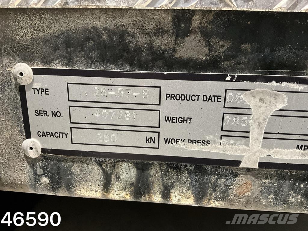 MAN TGS 35.430 8x4 HMF 19 Tonmeter Z-kraan Just 122.81 Konksliftveokid