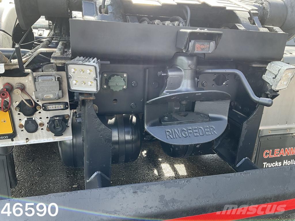 MAN TGS 35.430 8x4 HMF 19 Tonmeter Z-kraan Just 122.81 Konksliftveokid