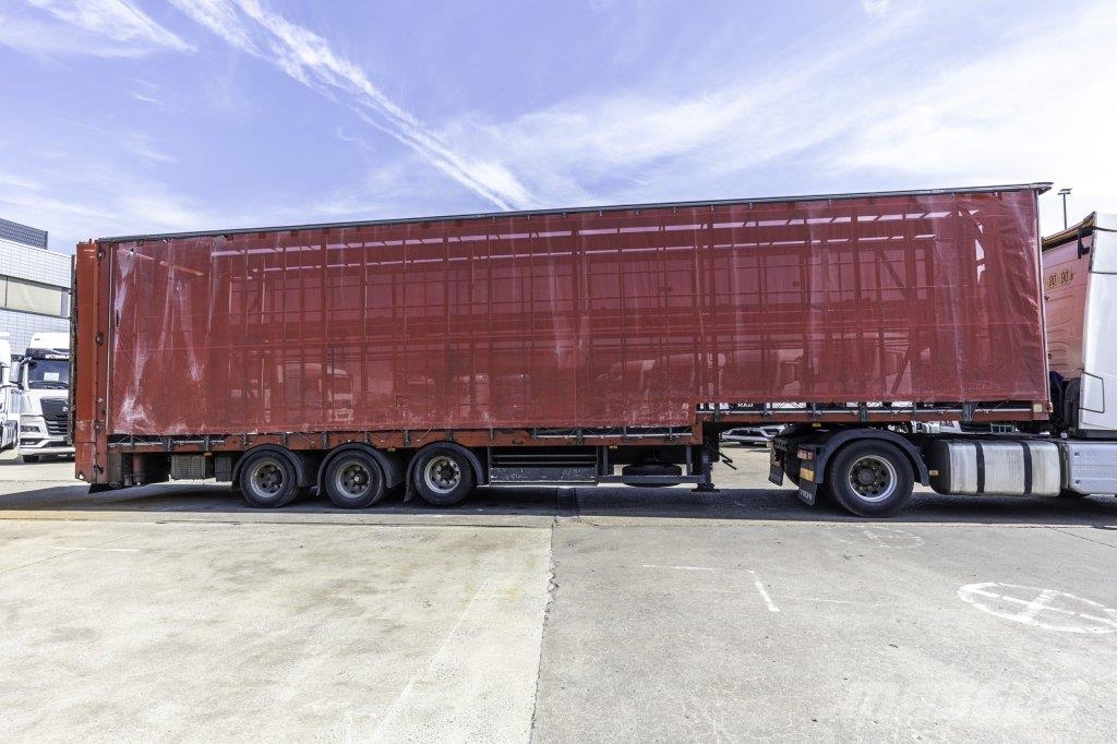 Lecitrailer CUELLO CISNE 3E-RD+DOUBLE ETAGE+DHOLLANDIA 2TON Curtainsiderauflieger