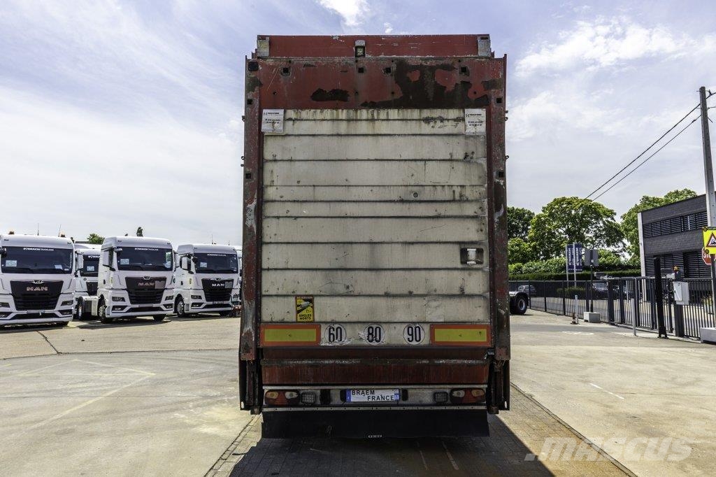 Lecitrailer CUELLO CISNE 3E-RD+DOUBLE ETAGE+DHOLLANDIA 2TON Curtainsiderauflieger
