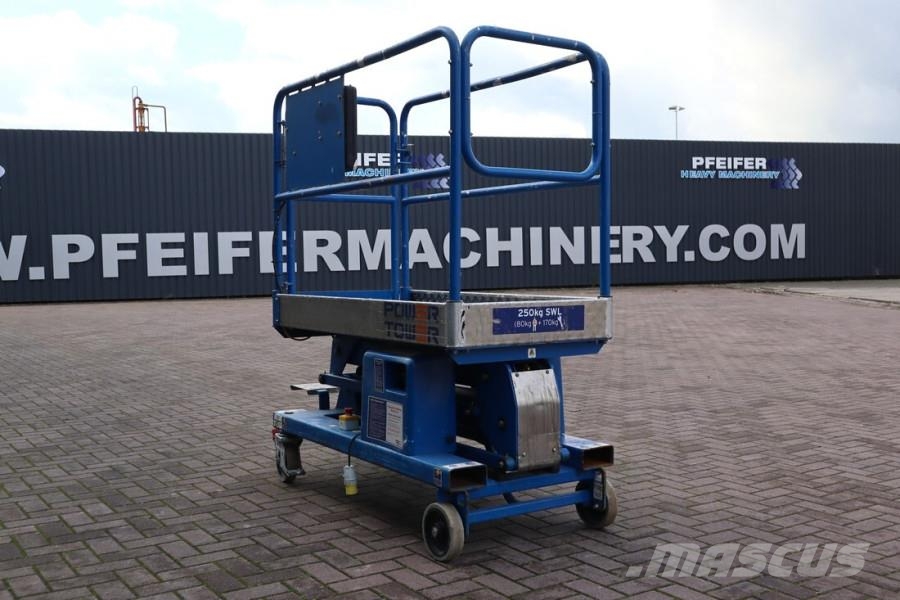 JLG Power Tower Electric, 5.10m Working Height, 250kg Articulated boom lifts