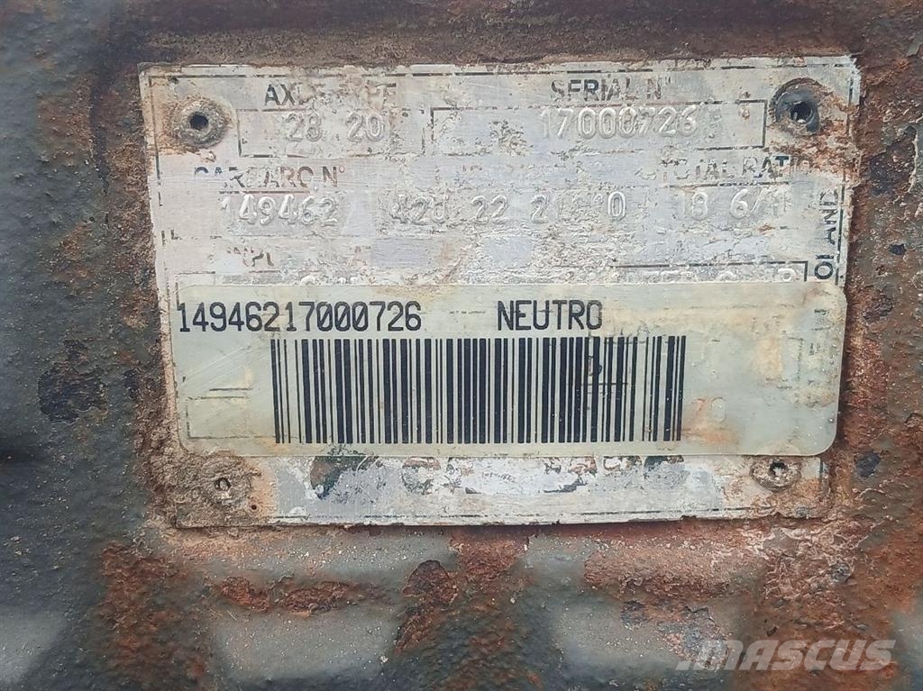 Komatsu WA80-42U-22-21110-Carraro 28.20-149462-Axle/Achse Assen