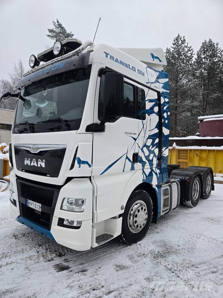 MAN TGX 28.480 6x2-2 BLS Dragbilar