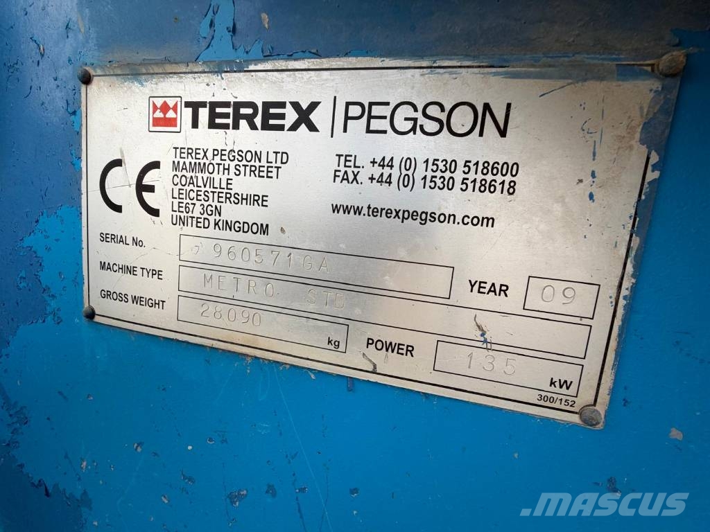 PowerScreen Metrotrak Trituradoras móviles