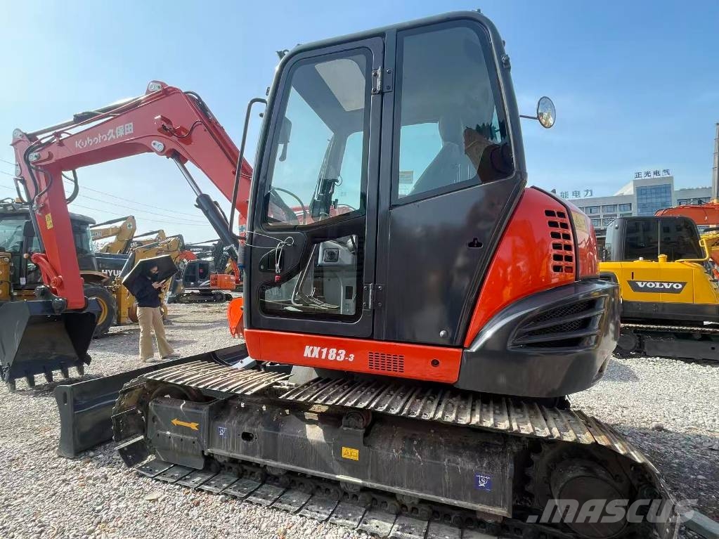 Kubota KX 183-3 Малые экскаваторы 7т-12т
