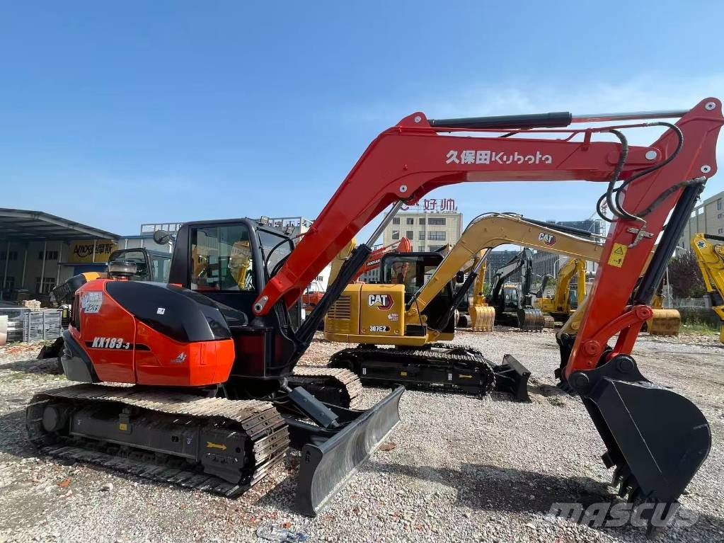 Kubota KX 183-3 Малые экскаваторы 7т-12т