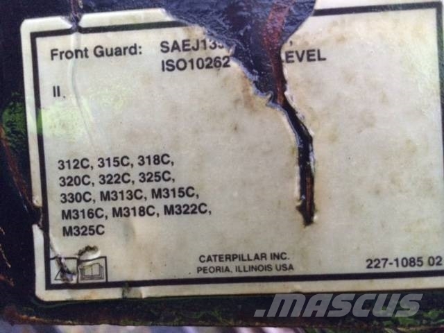 CAT (411) 2271085 Schutzgitter / front guard Muud osad