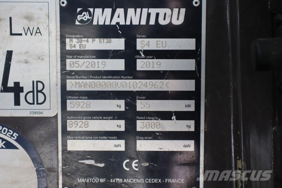Manitou M30-4 Valid inspection, *Guarantee, Diesel, 4x4 Dr Masini de teren dificil