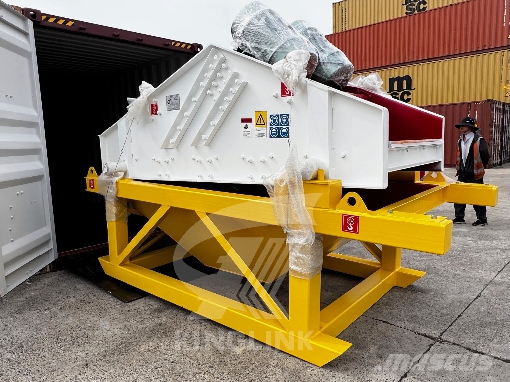 Kinglink DS1230 Dewatering Screen Zeefinstallatie