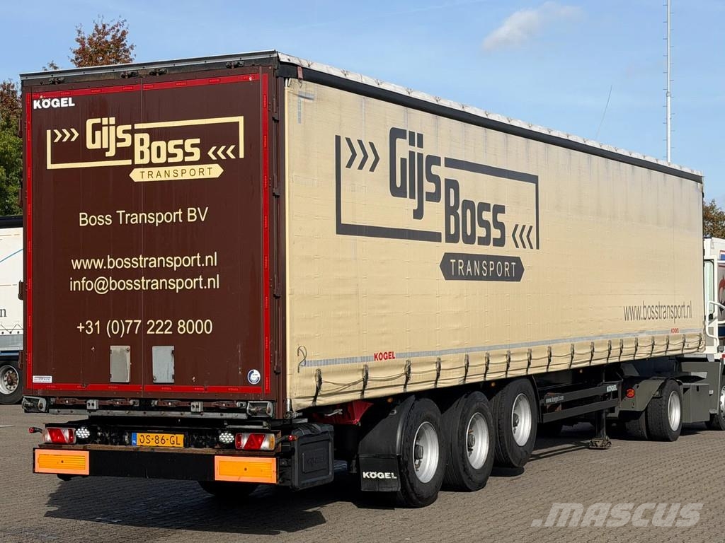 Kögel Schufzeil -dak / Lift-As / APK 03-2027 Tentpoolhaagised