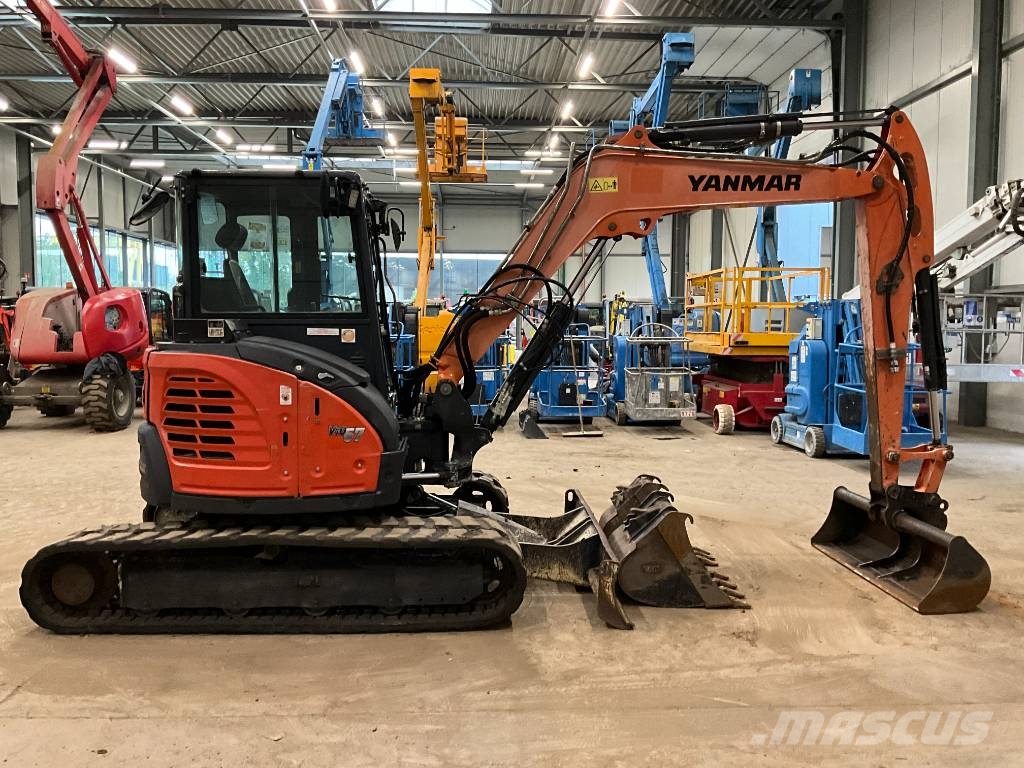 Yanmar Vio 57-6 A حفارات صغيرة أقل من 7 طن (حفارات صغيرة)