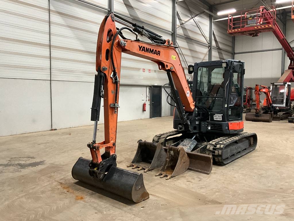Yanmar Vio 57-6 A حفارات صغيرة أقل من 7 طن (حفارات صغيرة)