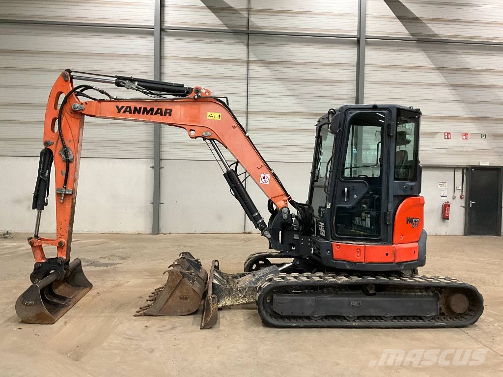 Yanmar Vio 57-6 A حفارات صغيرة أقل من 7 طن (حفارات صغيرة)