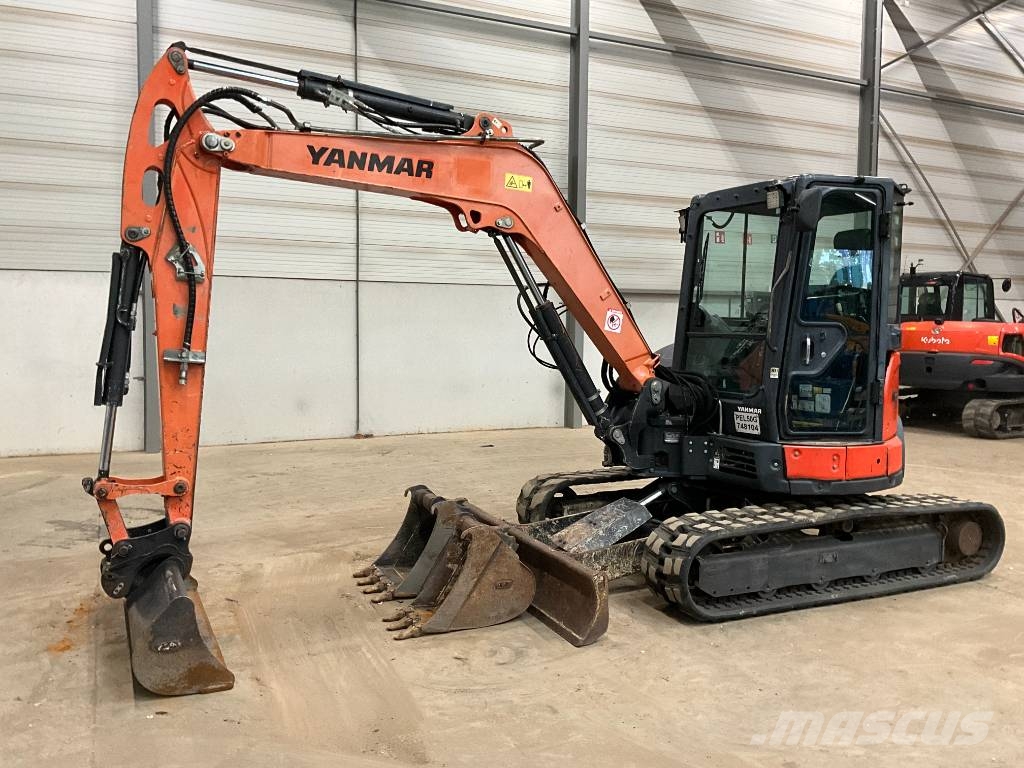 Yanmar Vio 57-6 A حفارات صغيرة أقل من 7 طن (حفارات صغيرة)