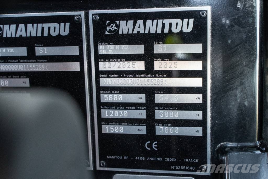 Manitou MT 730 Telescopic handlers