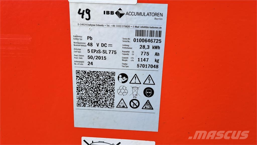 Linde R14 Viljuškari sa pomičnim stupom