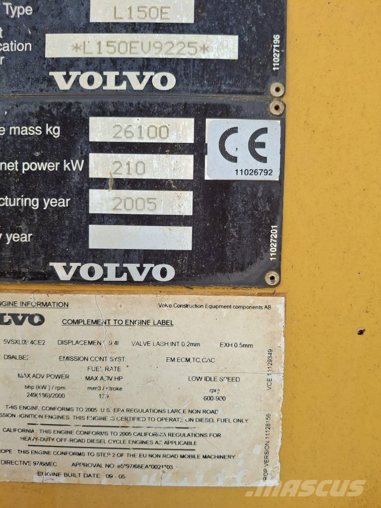 Volvo L 150 E 轮式装载机