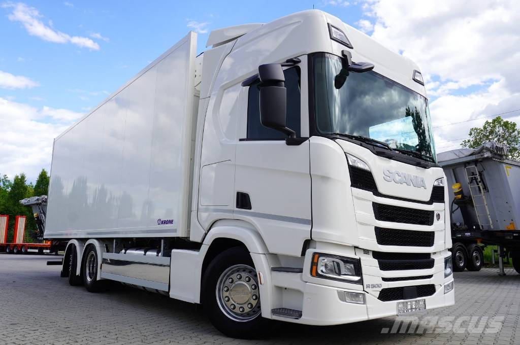 Scania R500 6x2 / KRONE 19 EPAL refrigerator / Thermoking Грузовики-Рефрижераторы