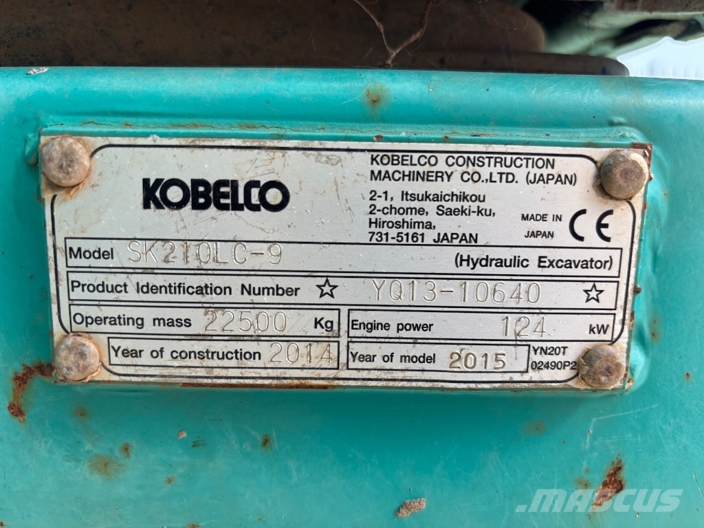 Kobelco SK 210 LC-9 - SK210 - SK 210 Bageri guseničari