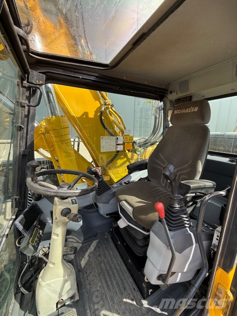 Komatsu PW 220-7 - PW 220 - PW 200 - PW 180 Wielgraafmachines
