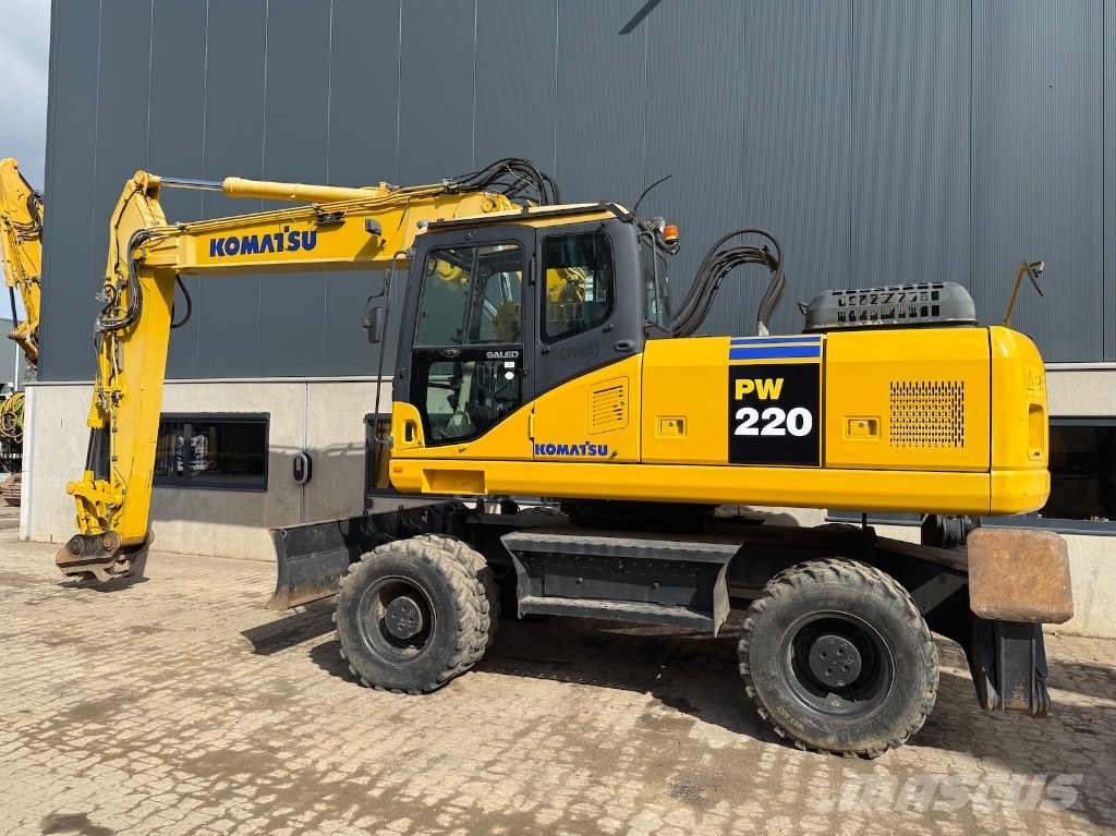 Komatsu PW 220-7 - PW 220 - PW 200 - PW 180 Wielgraafmachines