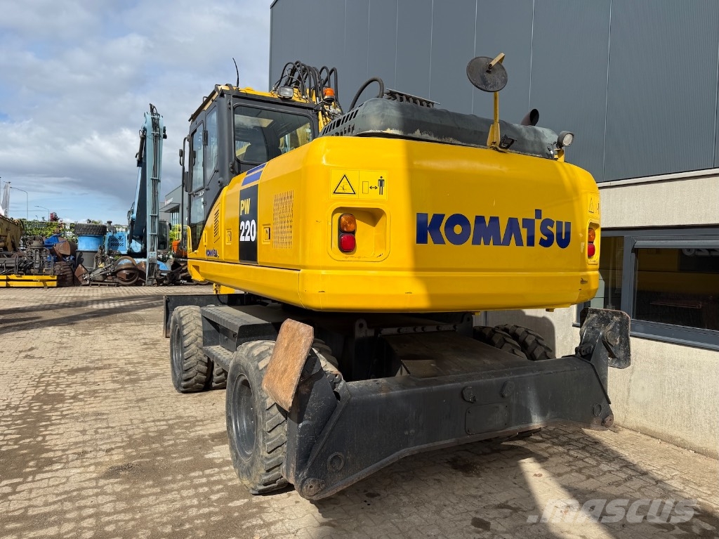 Komatsu PW 220-7 - PW 220 - PW 200 - PW 180 Wielgraafmachines
