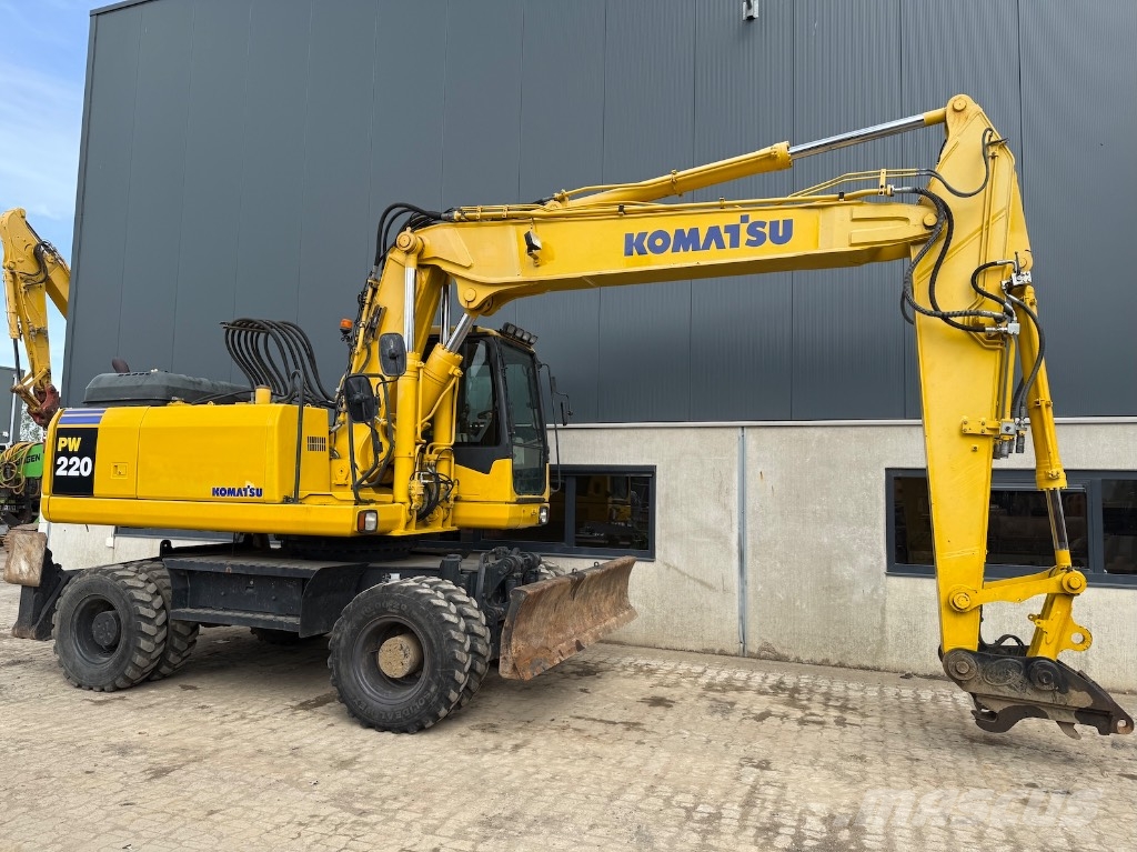 Komatsu PW 220-7 - PW 220 - PW 200 - PW 180 Wielgraafmachines