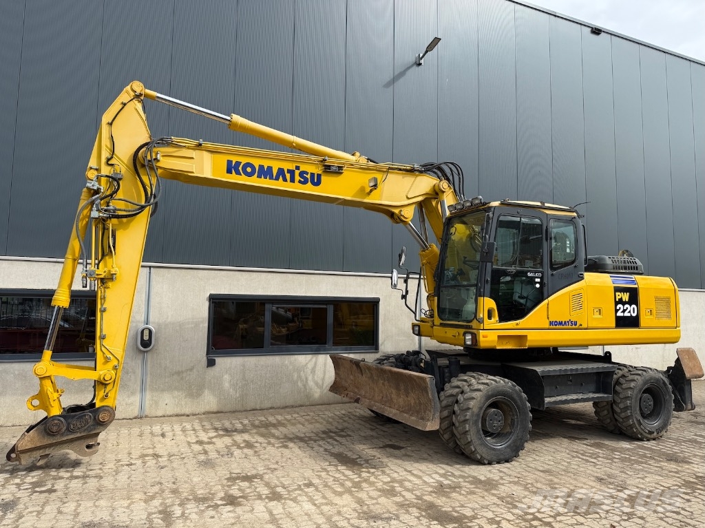 Komatsu PW 220-7 - PW 220 - PW 200 - PW 180 Wielgraafmachines