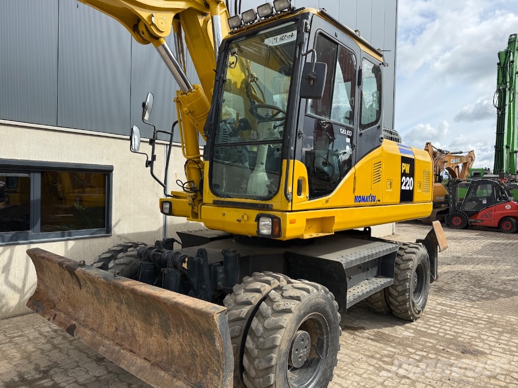 Komatsu PW 220-7 - PW 220 - PW 200 - PW 180 Wielgraafmachines