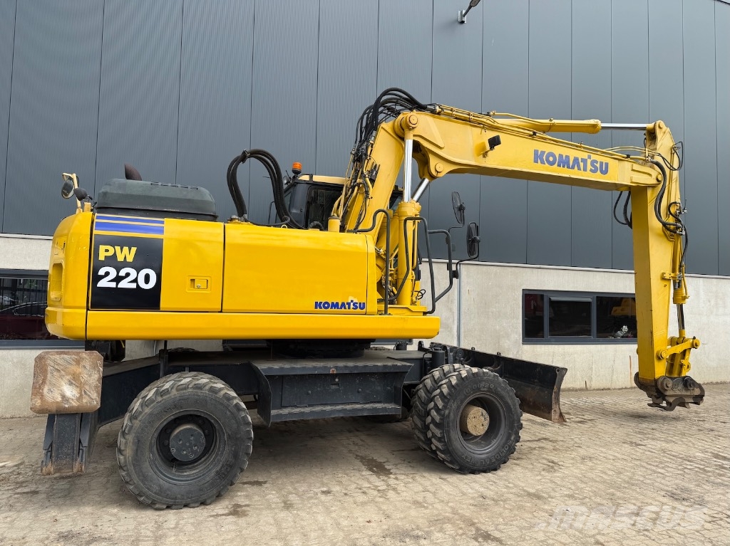 Komatsu PW 220-7 - PW 220 - PW 200 - PW 180 Wielgraafmachines
