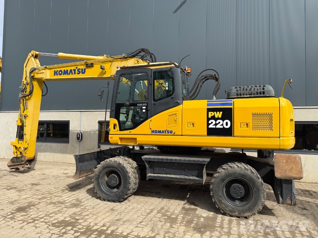 Komatsu PW 220-7 - PW 220 - PW 200 - PW 180 Wielgraafmachines