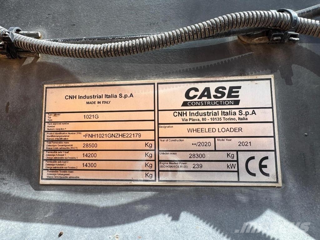 CASE 1021G - ONLY 5.925 HOURS - NL Registration: TGV-01 Hjullastare