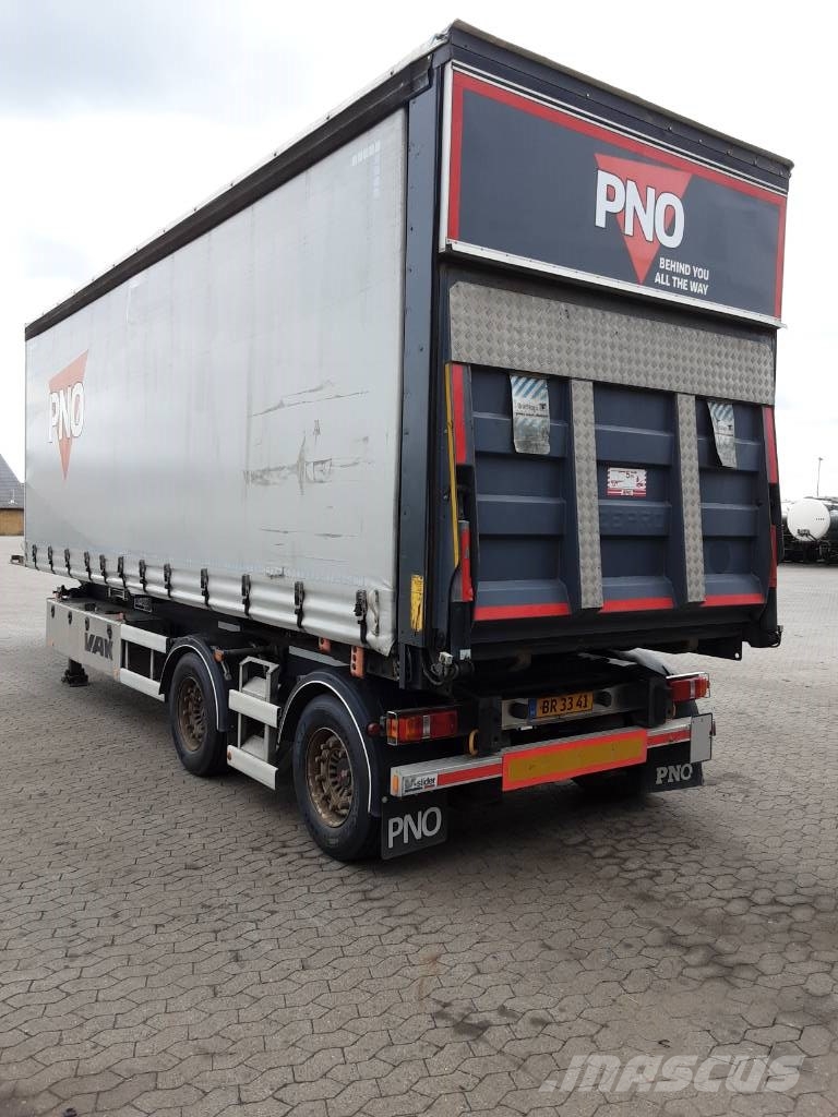 VAK LINK GARDIN MED LIFT Semirremolques con caja de lona