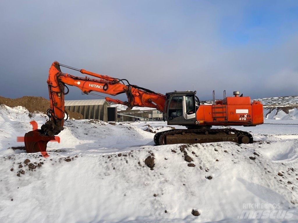 Hitachi ZX 470 LC H-3, 2011, MOL, Belgium - Used demolition