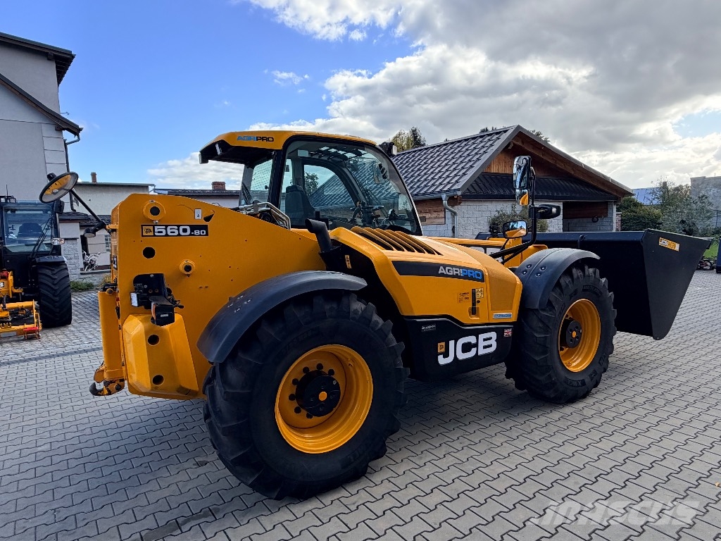 JCB 560-80 AGRI PRO Телескопические погрузчики