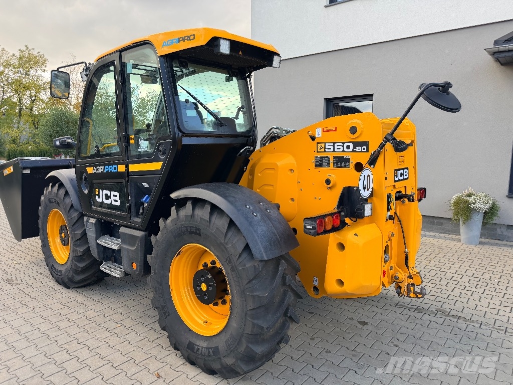 JCB 560-80 AGRI PRO Телескопические погрузчики