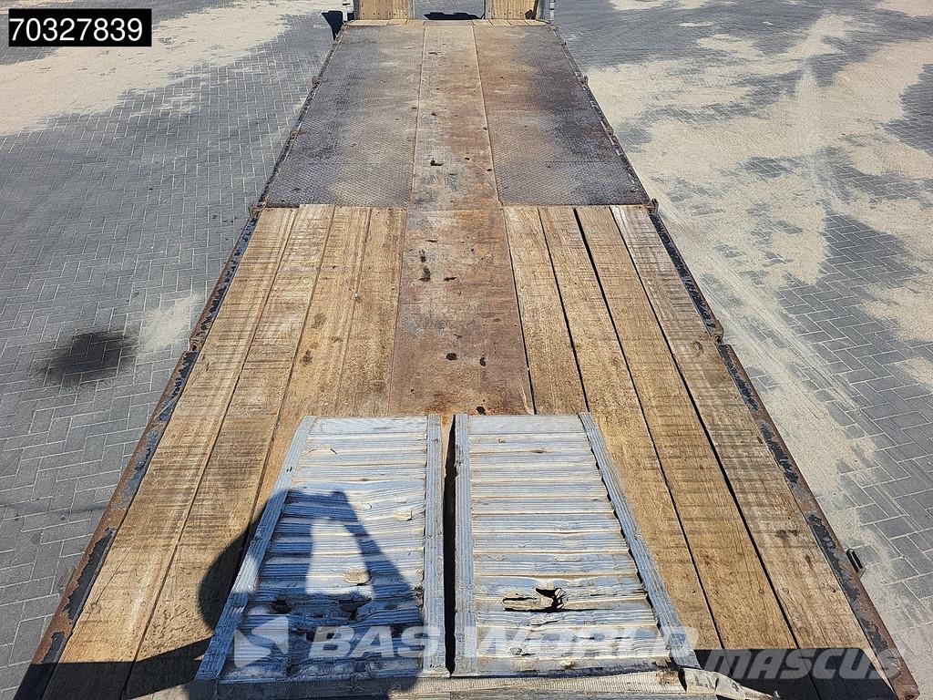Faymonville MAX 100 Steering Axle Ramps نصف مقطورة مسطحة منخفضة