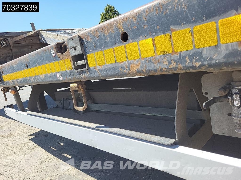 Faymonville MAX 100 Steering Axle Ramps نصف مقطورة مسطحة منخفضة