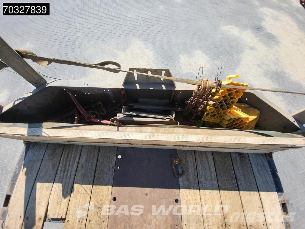 Faymonville MAX 100 Steering Axle Ramps نصف مقطورة مسطحة منخفضة